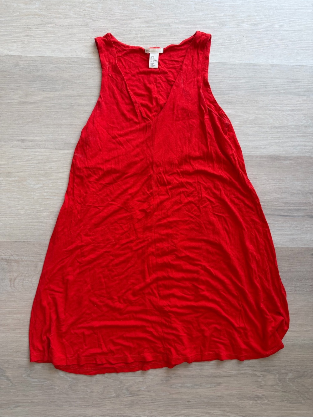 A Line Shift Dress with V Neck